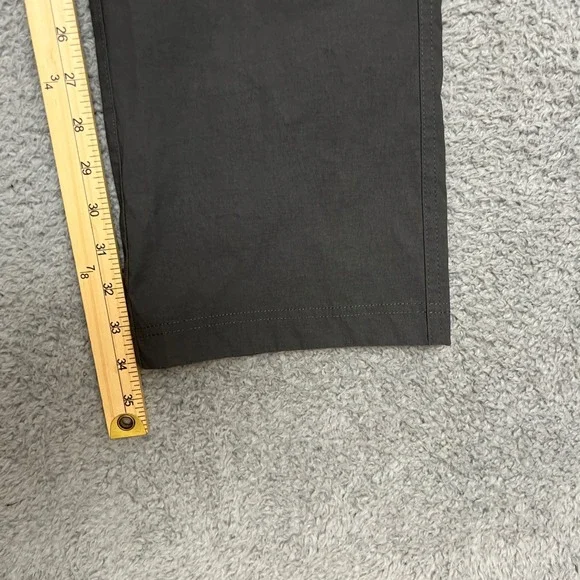 Orvis Tech Pants Mens 32 Gray Stretch Straight Casual Office Formal Comfort - Picture 8 of 12